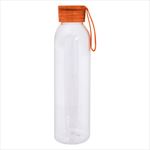 Clear Bottle with Orange Lid